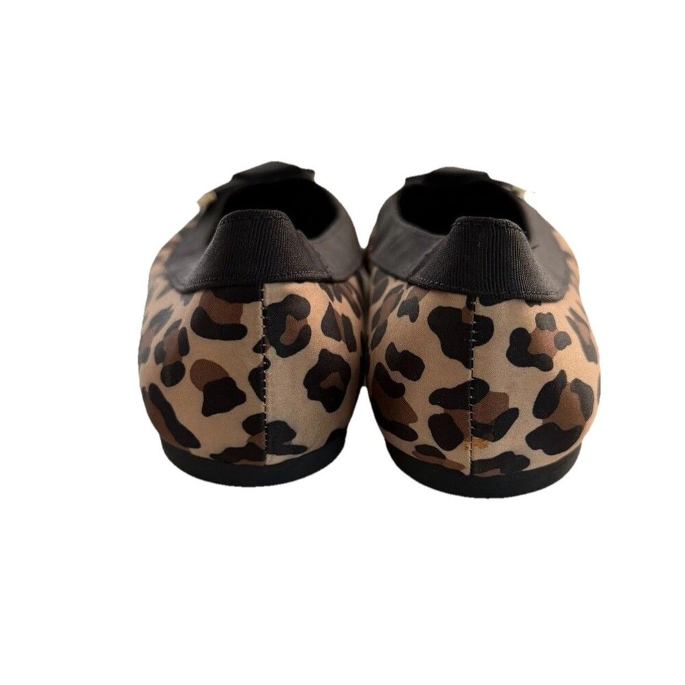 Christian Siriano Women’s Leopard Print Ballet Flats Sz 8 Casual Comfort - Picture 2 of 6